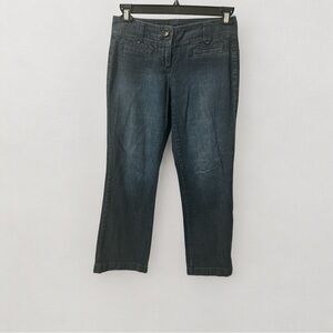 Ann Taylor Curvy size 4 petite blue jeans